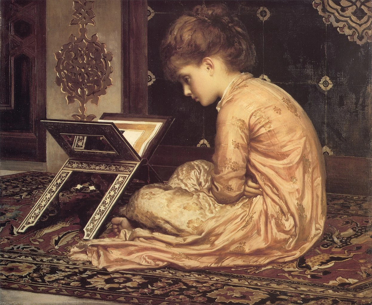 A un tavolo di lettura - Sudley House, Liverpool